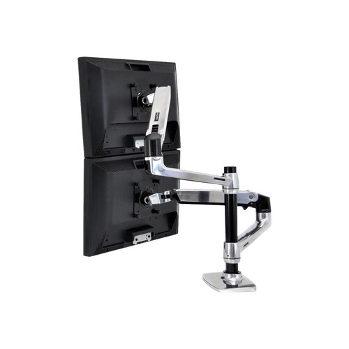 Ergotron LX - Befestigungskit (Spannbefestigung für Tisch, Tischplattenbohrung, Stange, 2 Produktbild Additional View 2 L