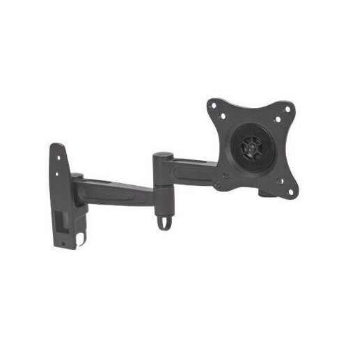 Manhattan TV & Monitor Mount, Wall, Full Motion, 1 screen, Screen Sizes: 13-27", Black, VESA 75x75 t Produktbild Additional View 1 L