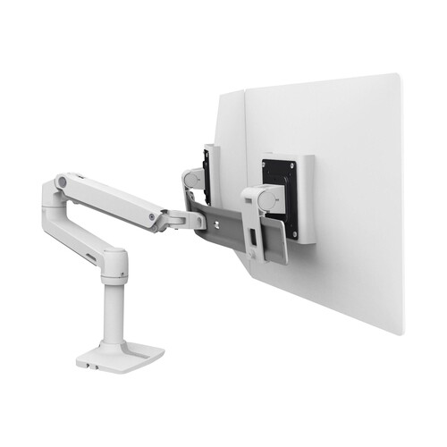 Ergotron LX Desk Dual Direct Arm - Befestigungskit (Gelenkarm, Spannbefestigung für Tisch, 2 Drehgel Produktbild Additional View 1 L