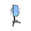 Ergotron Neo-Flex Mobile MediaCenter LD - Wagen - Konstante Krafttechnologie - für LCD-Display - Alu Produktbild Additional View 2 S
