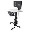 Ergotron WorkFit-C Dual - Sitz-/Steh-Arbeitsplatz Produktbild