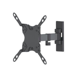 Manhattan TV & Monitor Mount, Wall, Tilt and Swivel, 1 screen, Screen Sizes: 13-42", Black, VESA 75x Produktbild