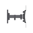 Manhattan TV & Monitor Mount, Wall, Tilt and Swivel, 1 screen, Screen Sizes: 13-42", Black, VESA 75x Produktbild Additional View 1 S