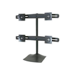 Ergotron DS100 Quad-Monitor Desk Stand - Aufstellung - für 4 LCD-Anzeigen - Aluminium, Stahl - Schwa Produktbild Additional View 1 S