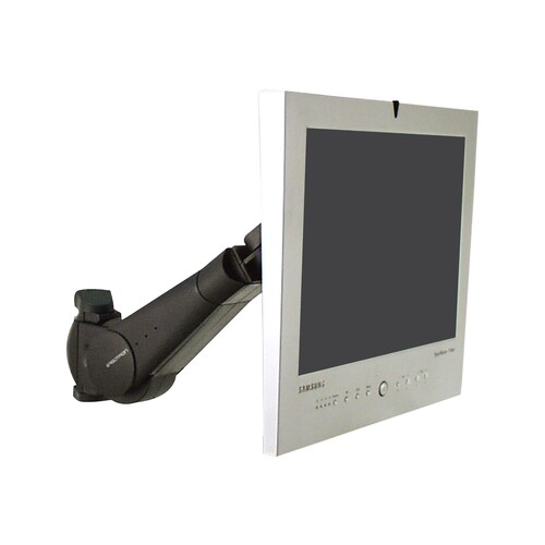 Ergotron 400 Series - Befestigungskit (Monitorarm) - für Monitor - Schwarz - Bildschirmgröße: bis zu Produktbild Front View L