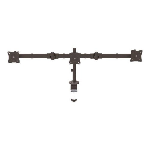 StarTech.com Dreifach Monitorarm für Surround Setup - Unterstützt 3 monitore bis zu 24" - Werkzeuglo Produktbild Additional View 2 L