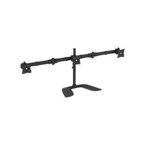 StarTech.com Dreifach Monitorhalterung - Schwenkbar - Stahl und Aluminium - für VESA Monitore bis zu Produktbild Front View L