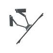 Manhattan TV & Monitor Mount, Corner Wall, Full Motion, 1 screen, Screen Sizes: 37-75", Black, VESA Produktbild Additional View 2 S
