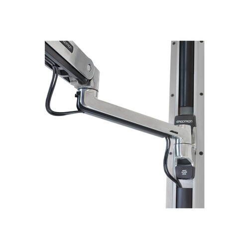Ergotron LX - Befestigungskit (Steh-Sitz-Arm, Verlängerung, Basis, Tastatur-Tablett, Mausablage zum Produktbild Additional View 1 L