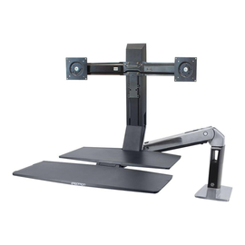 Ergotron WorkFit-A Dual Workstation With Worksurface Produktbild