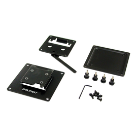 Ergotron FX30 - Befestigungskit (Wandmontage) - für LCD-Display - Stahl - Schwarz - Bildschirmgröße: Produktbild