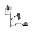 Ergotron LX Wall Mount System - Befestigungskit (Wandarm, Maushalterung, 2 Schienenabdeckungen, Tast Produktbild Additional View 2 S