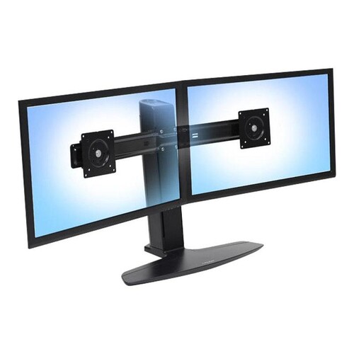 Ergotron Neo-Flex - Aufstellung - für 2 LCD-Displays - Schwarz - Bildschirmgröße: bis zu 61 cm (bis Produktbild Additional View 1 L