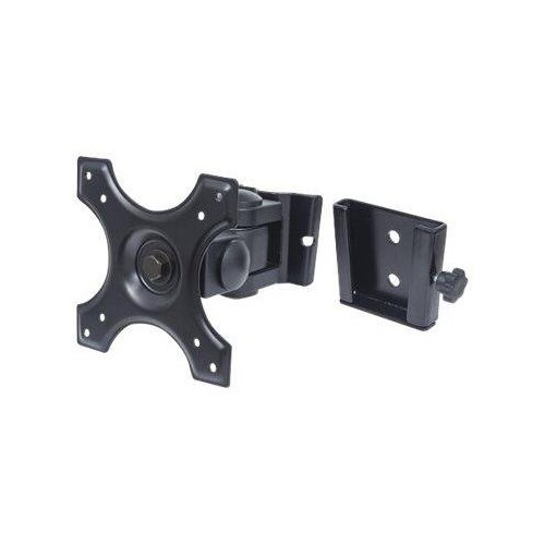 Manhattan TV & Monitor Mount, Wall, Tilt and Swivel, 1 screen, Screen Sizes: 13-27", Black, VESA 75x Produktbild Additional View 3 L