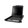 APC LCD Console - KVM-Konsole - 43.2 cm (17") Produktbild Additional View 1 S