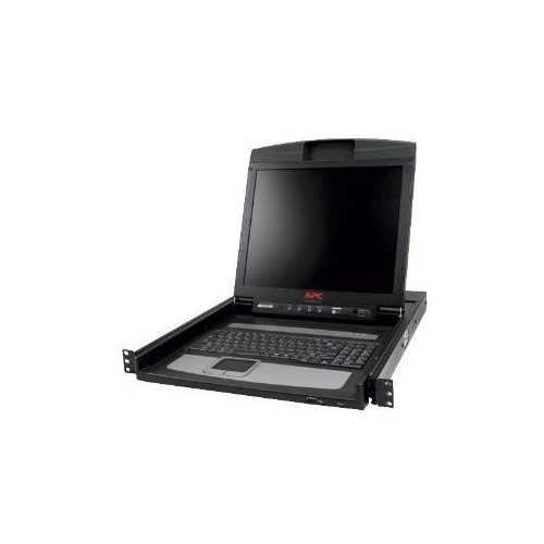 APC LCD Console - KVM-Konsole - 43.2 cm (17") Produktbild Additional View 1 L