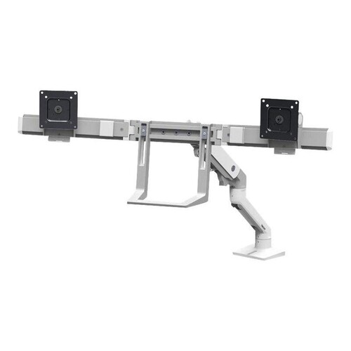 Ergotron HX Desk Dual Monitor Arm - Befestigungskit (Griff, Gelenkarm, Spannbefestigung für Tisch, T Produktbild Additional View 3 L