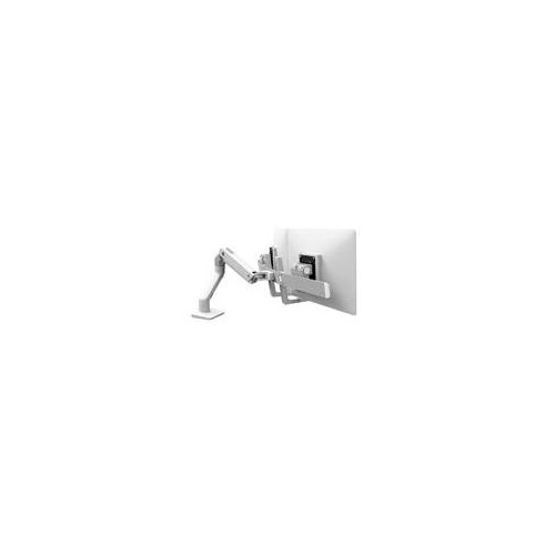 Ergotron HX Desk Dual Monitor Arm - Befestigungskit (Griff, Gelenkarm, Spannbefestigung für Tisch, T Produktbild Additional View 4 L
