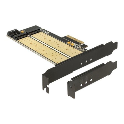 Delock Speicher-Controller - M.2 - M.2 Card / SATA 6Gb/s Produktbild Additional View 2 L