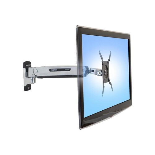 Ergotron Interactive Arm LD - Befestigungskit (Gelenkarm, VESA-Adapter, Wandmontagehalterung) Produktbild Additional View 1 L