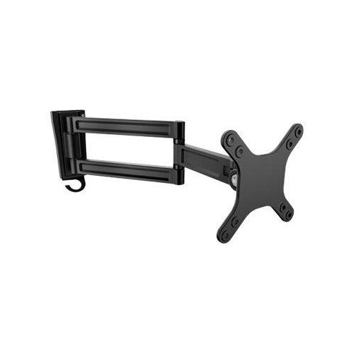 Manhattan TV & Monitor Mount, Wall, Full Motion, 1 screen, Screen Sizes: 13-27", Black, VESA 75x75 t Produktbild Additional View 1 L