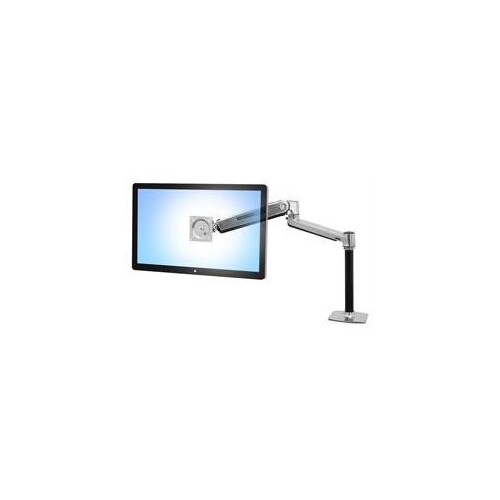 Ergotron LX HD Sit-Stand - Befestigungskit (Gelenkarm, Stange, VESA-Adapter, Tisch-Klemme, Befestigu Produktbild Additional View 3 L
