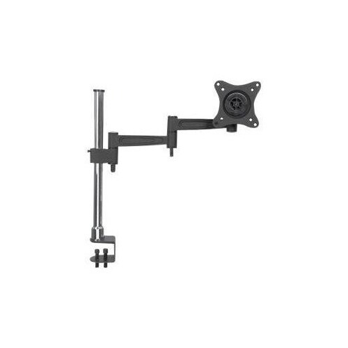 Manhattan TV & Monitor Mount, Desk, Full Motion, 1 screen, Screen Sizes: 10-27", Black/Silver, Clamp Produktbild Additional View 2 L