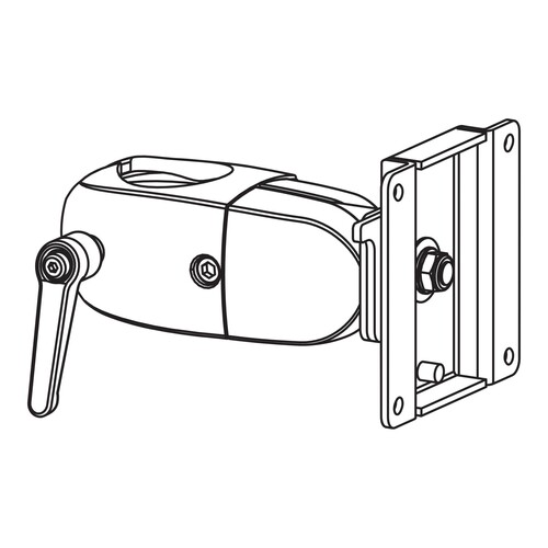 Ergotron Montagekomponente (Klemmung mit einem Produktbild Front View L