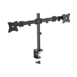 DIGITUS Universal Dual Monitor Ständer mit Klemmbefestigung Produktbild Additional View 1 S