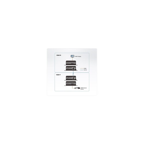 ATEN VE801R HDMI HDBaseT-Lite Extender - Erweiterung für Video/Audio Produktbild Additional View 2 L