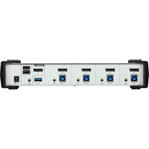 ATEN CS1914 KVMP Switch - KVM-/Audio-/USB-Switch Produktbild Additional View 3 L