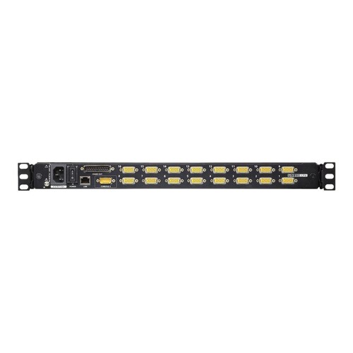 ATEN Slideaway CL5716IN - KVM-Konsole mit KVM-Switch - 16 Anschlüsse - PS/2, USB - Englisch - 48.3 c Produktbild Additional View 3 L
