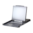ATEN Slideaway CL5716IN - KVM-Konsole mit KVM-Switch - 16 Anschlüsse - PS/2, USB - Englisch - 48.3 c Produktbild Additional View 4 S