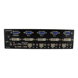 StarTech.com 4 Port DVI KVM USB Switch - 4-fach DVI Umschalter mit USB Hub Produktbild Additional View 1 S