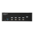 StarTech.com KVM Switch HDMI 4 Port - 4K 30 Hz Produktbild Additional View 1 S