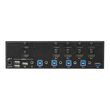 StarTech.com KVM Switch HDMI 4 Port - 4K 30 Hz Produktbild Additional View 2 S