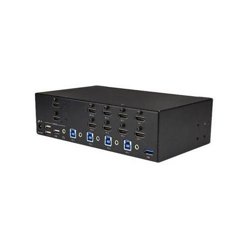 StarTech.com KVM Switch HDMI 4 Port - 4K 30 Hz Produktbild Additional View 4 L