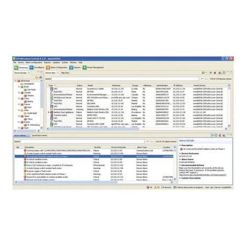 APC InfraStruXure Central Enterprise - Netzwerk-Verwaltungsgerät Produktbild Additional View 2 L