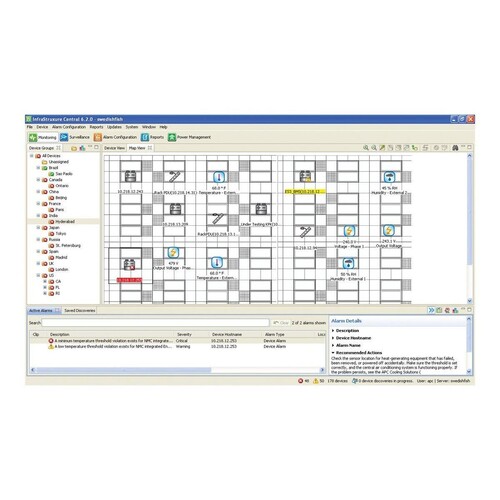 APC InfraStruXure Central Enterprise - Netzwerk-Verwaltungsgerät Produktbild Additional View 3 L