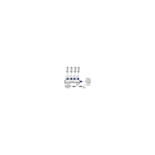 ATEN MasterView CS-84A - KVM-Switch - 4 x KVM port(s) Produktbild Additional View 2 L