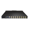 StarTech.com 16 Port Rack KVM Konsole mit 1,8 m Kabeln - US Tastatur(QWERTY), Integrierter KVM Switc Produktbild Additional View 1 S