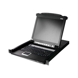 ATEN Slideaway CL5708FM - KVM-Konsole - 43.2 cm (17") Produktbild