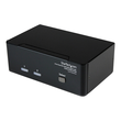 StarTech.com 2 Port DVI USB KVM Switch mit Audio und USB 2.0 Hub Produktbild