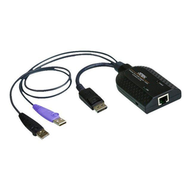 ATEN KA7169 DisplayPort USB Virtual Media KVM Adapter Cable with Smart Card Reader (CPU Module) Produktbild