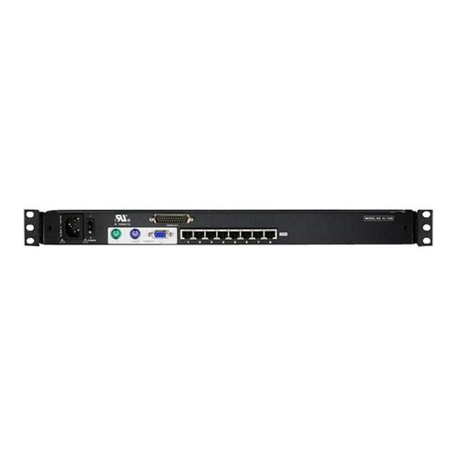 ATEN KL1508AM - KVM-Konsole mit KVM-Switch - 8 Anschlüsse - PS/2, USB - 43.2 cm (17") Produktbild Additional View 2 L