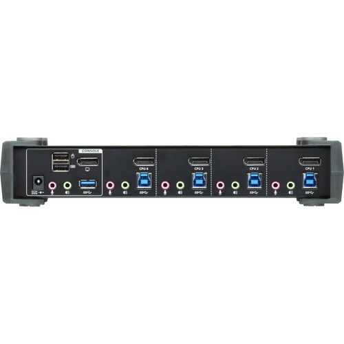 ATEN CS1924 KVMP Switch - KVM-/Audio-/USB-Switch Produktbild Additional View 3 L