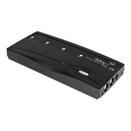 StarTech.com 4 Port VGA / PS/2 KVM Switch - PS/2 KVM Umschalter inkl. Kabel Produktbild