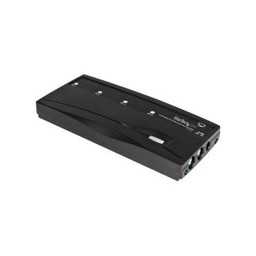 StarTech.com 4 Port VGA / PS/2 KVM Switch - PS/2 KVM Umschalter inkl. Kabel Produktbild