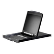ATEN Slideaway CL5816N - KVM-Konsole mit KVM-Switch - 16 Anschlüsse - PS/2, USB - German QWERTZ - 48 Produktbild
