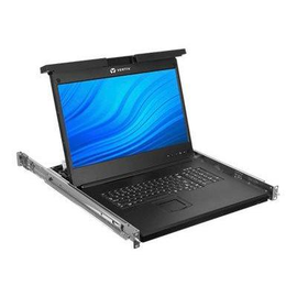 Vertiv Local Rack Access - KVM-Konsole mit KVM-Switch - 8 Anschlüsse - USB - Deutsch - 48.3 cm (19") Produktbild